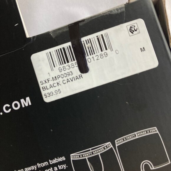 Savage X Fenty 3-Pack Boxer Briefs Cotton Men's Medium M Black Caviar NEW - Picture 7 of 9